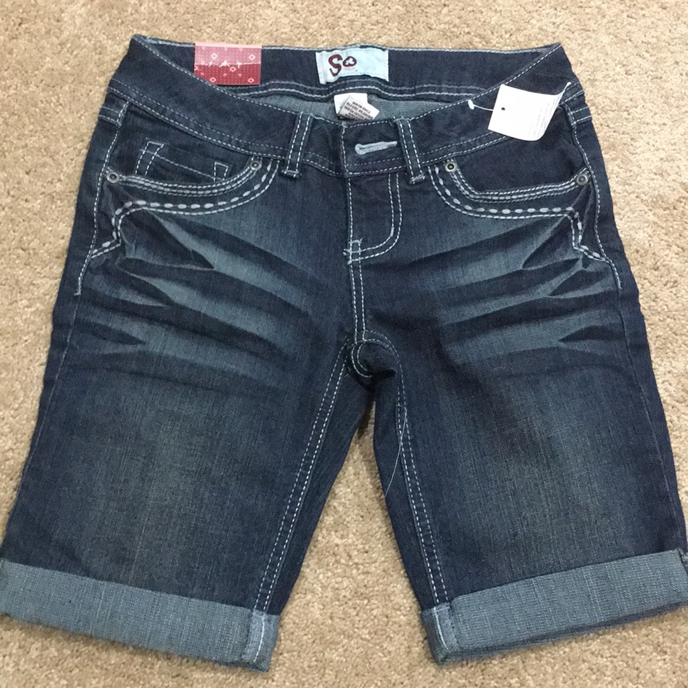 Juniors jean bermudas